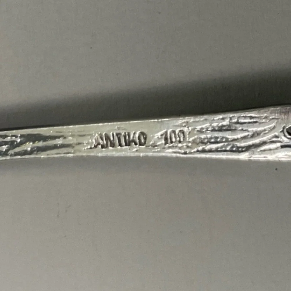 Antiko 100 Hildesheimer Rose Silver Plated Cake Server and 4 Forks Set German